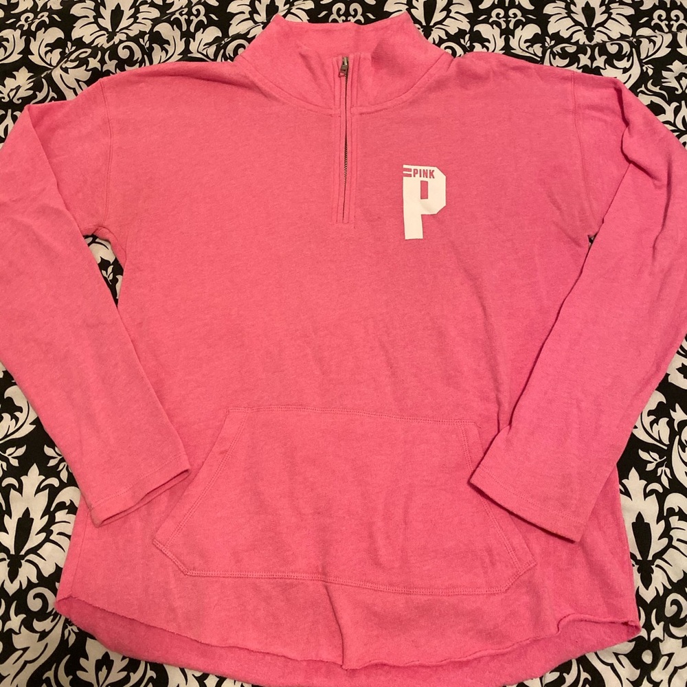 VS PINK quarter zip